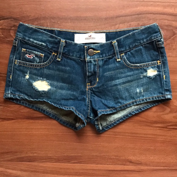 Hollister Pants - Hollister Distressed Jean Shorts, Size 1